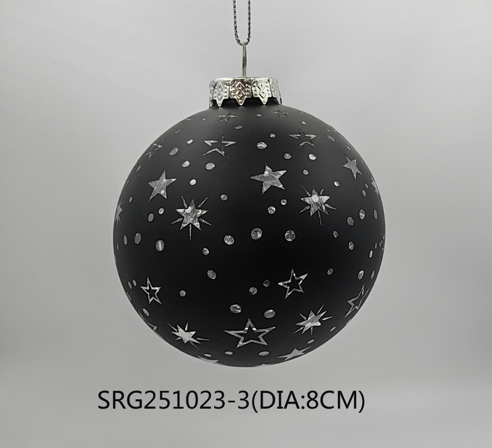  Glass ball Ornaments Decoration for Party Glass Hanging Ball