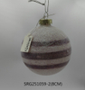  Glass Christmas decoration for Party Glass Ornaments Decoration with LED light