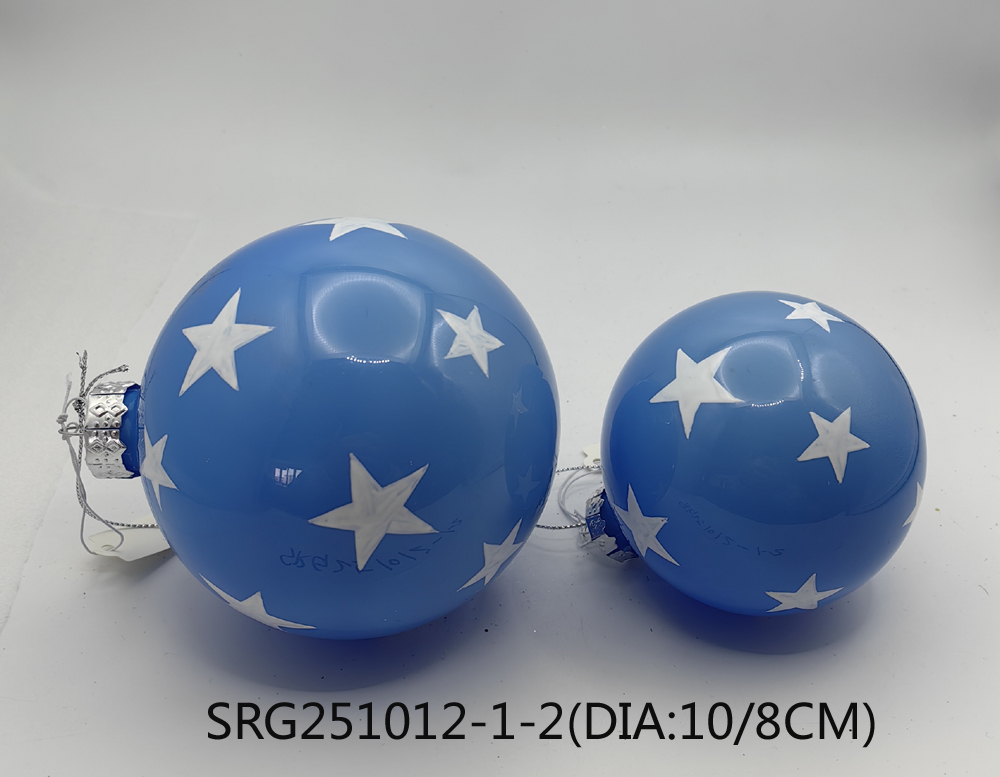  Glass ball Ornaments Decoration for Party Glass Hanging Ball