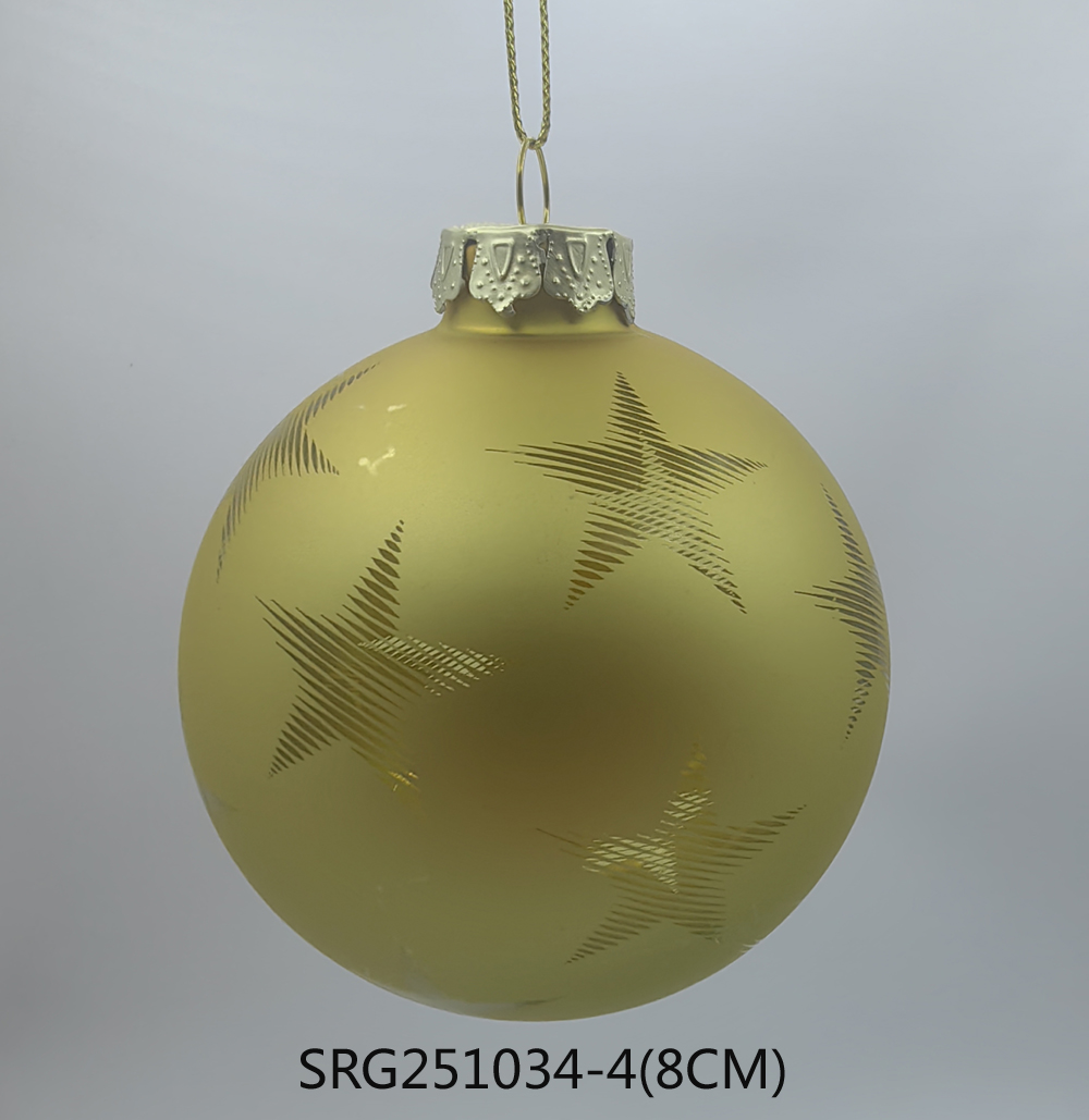  Glass ball Ornaments Decoration for Party Glass Hanging Ball