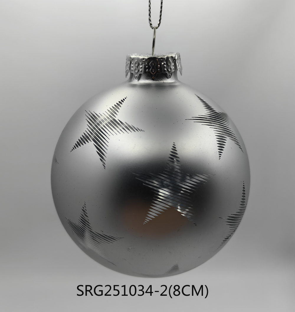  Glass ball Ornaments Decoration for Party Glass Hanging Ball