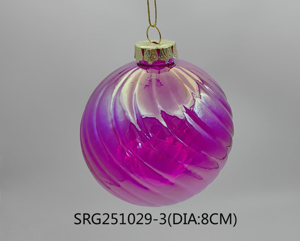  Glass ball Ornaments Decoration for Party Glass Hanging Ball