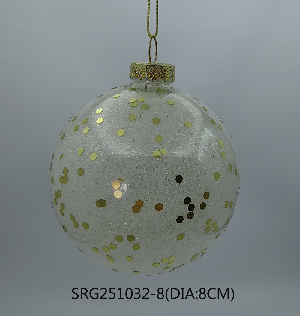  Glass ball Ornaments Decoration for Party Glass Hanging Ball