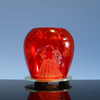  Glass candle holder