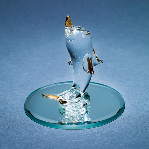 Glass craft dophine