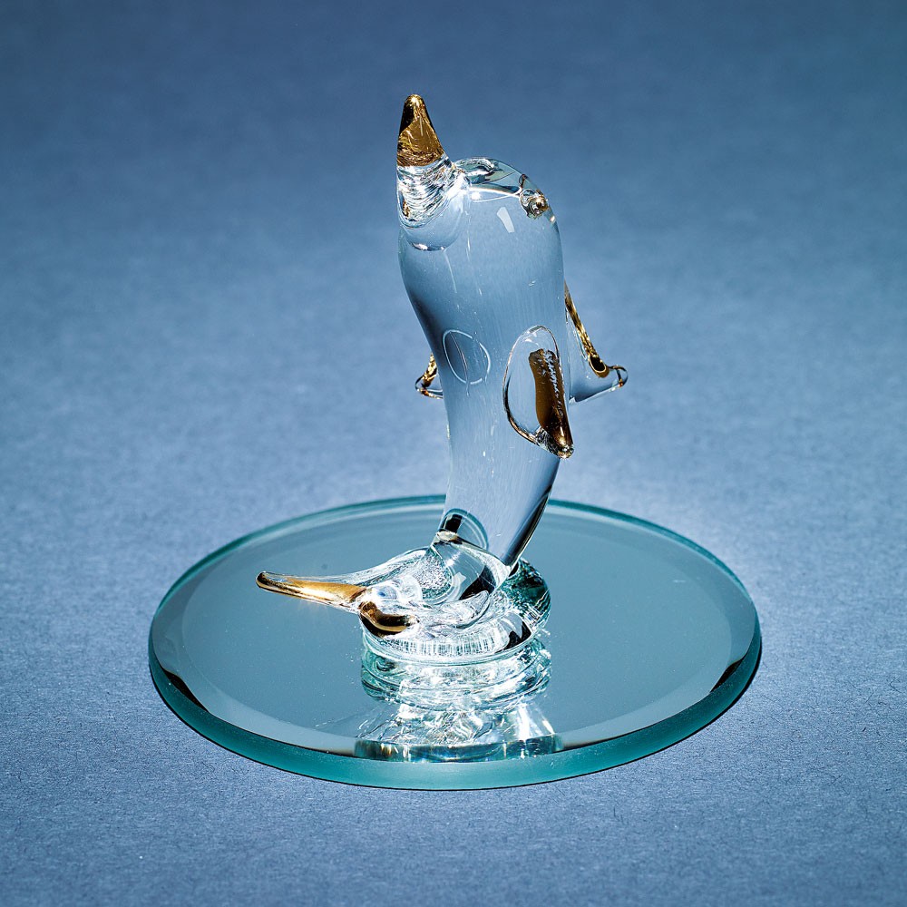 Glass craft dophine