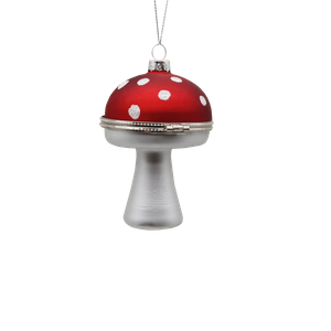  Hanging Glass mushroom for Christmas Decoration