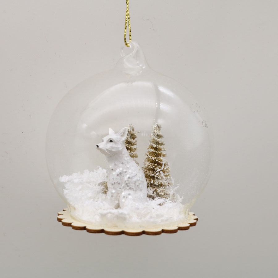  Glass ball with angel Ornaments Decoration for Party Glass Hanging Ball