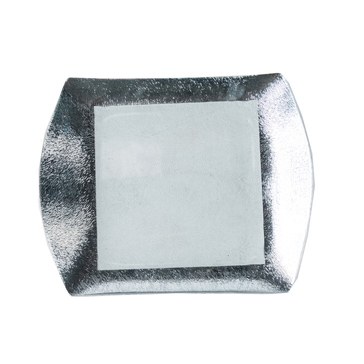 Glass Tablewares Glass Plate Decoration for Party 