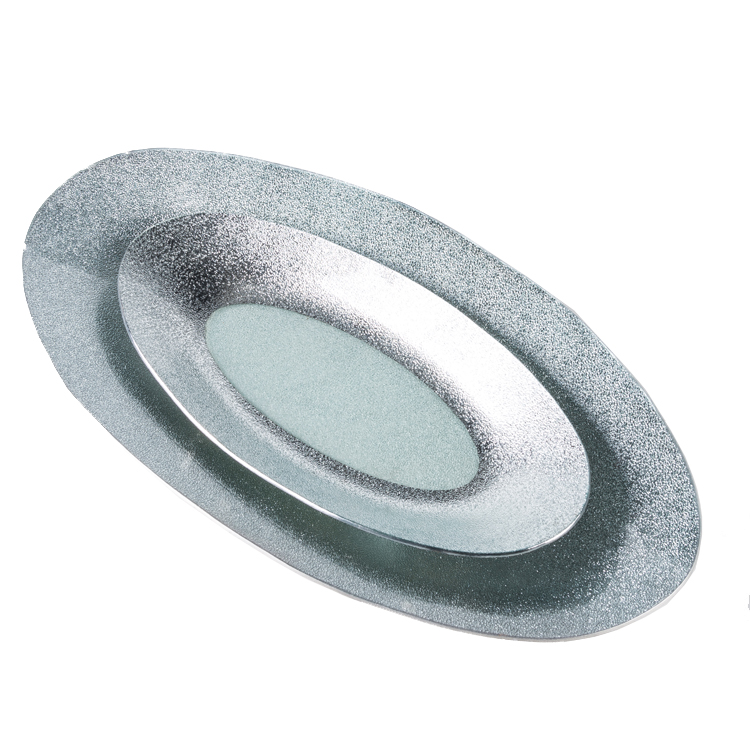 Glass Tablewares Glass Plate Decoration for Party 