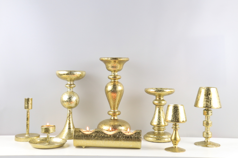 Glass Candle Holder