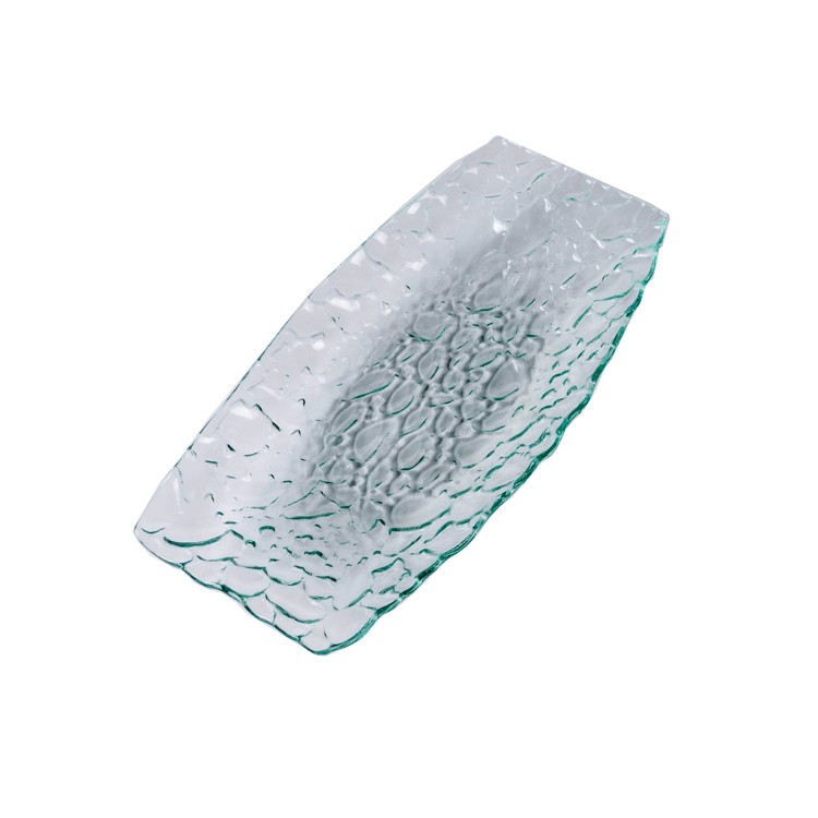 Glass Tablewares Glass Plate Decoration for Party 