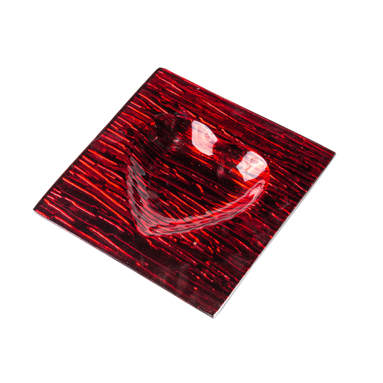 Glass Tablewares Glass Plate Decoration for Party 