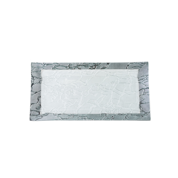 Glass Tablewares Glass Plate Decoration for Party 