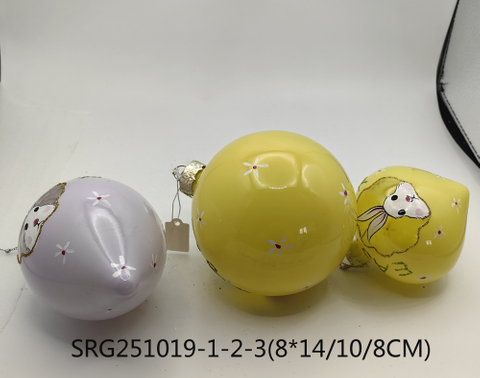  Glass ball Ornaments Decoration for Party Glass Hanging Ball