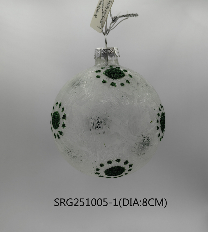  Glass ball Ornaments Decoration for Party Glass Hanging Ball
