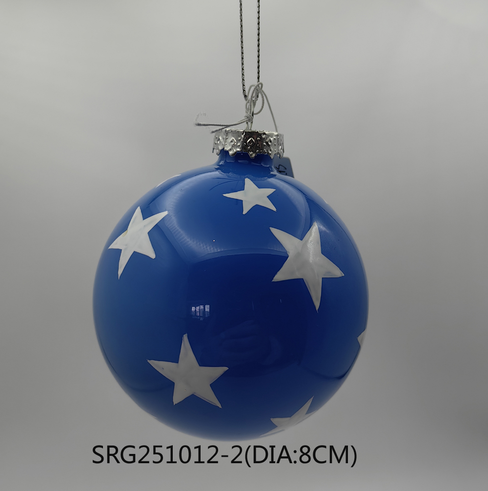  Glass ball Ornaments Decoration for Party Glass Hanging Ball