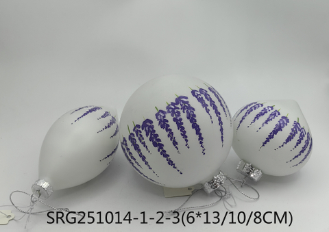  Glass ball Ornaments Decoration for Party Glass Hanging Ball