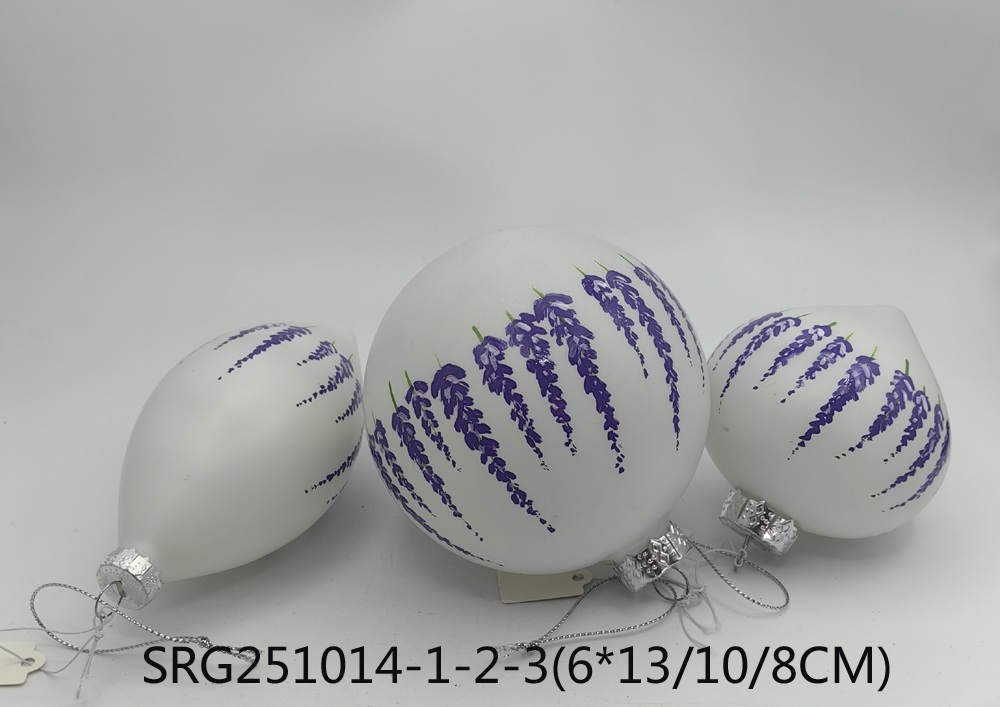  Glass ball Ornaments Decoration for Party Glass Hanging Ball