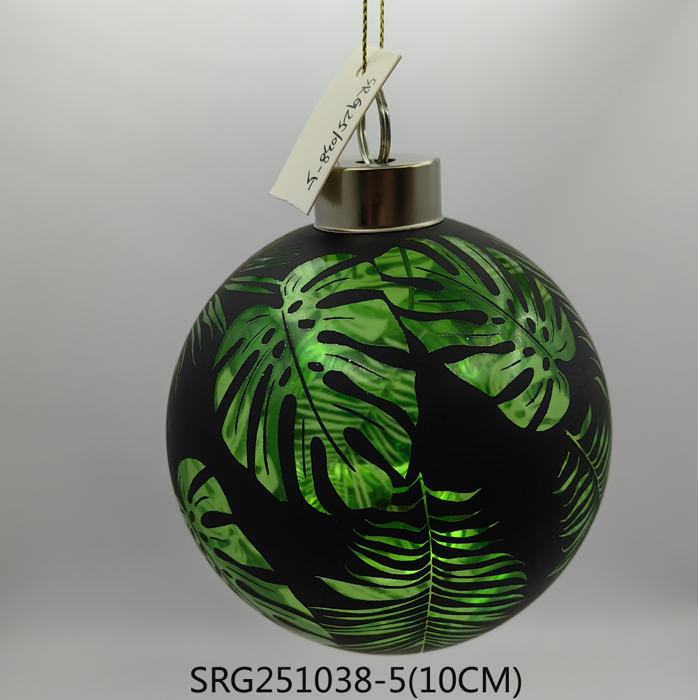  Glass ball Ornaments Decoration for Party Glass Hanging Ball