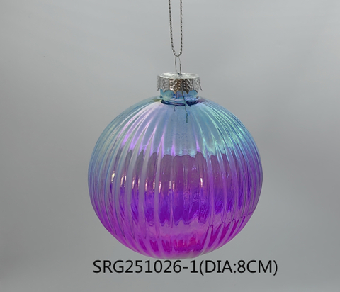  Glass ball Ornaments Decoration for Party Glass Hanging Ball