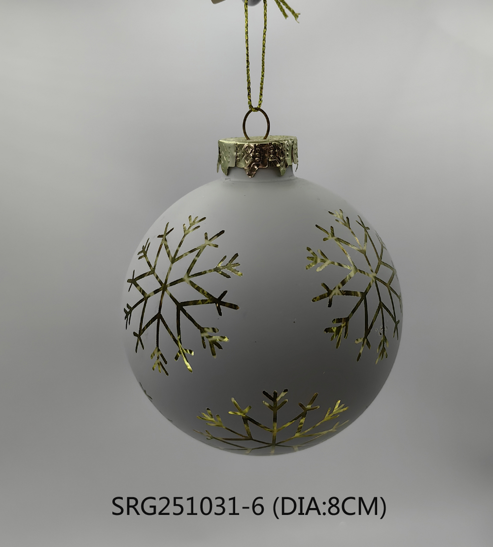  Glass ball Ornaments Decoration for Party Glass Hanging Ball