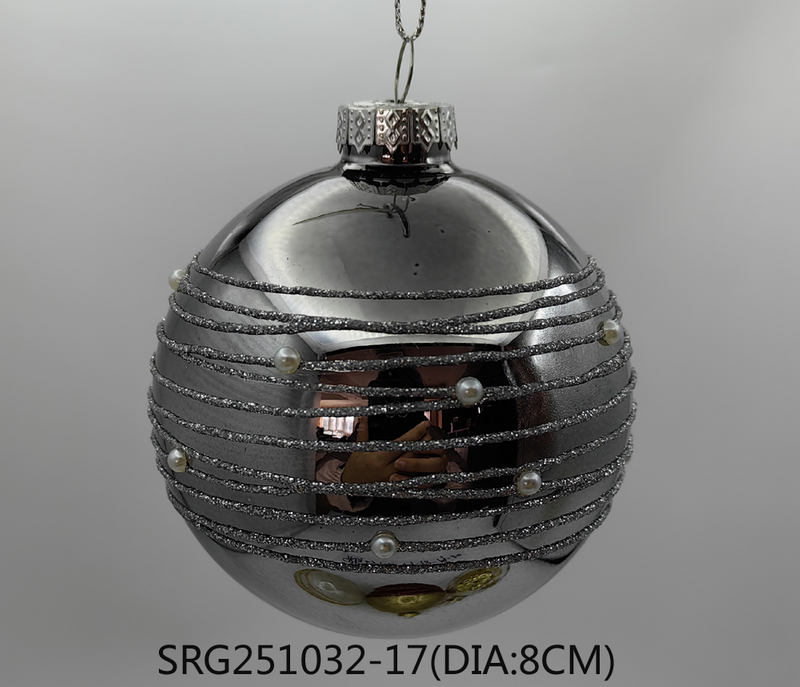  Glass ball Ornaments Decoration for Party Glass Hanging Ball