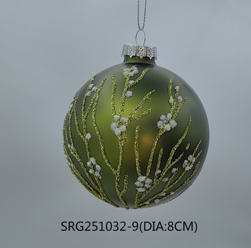  Glass ball Ornaments Decoration for Party Glass Hanging Ball