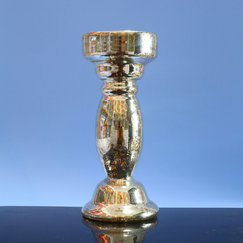  Glass candle holder