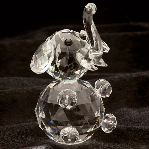 Crystal craft elephant