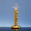  Glass candle holder
