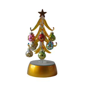 Christmas tree with LED base