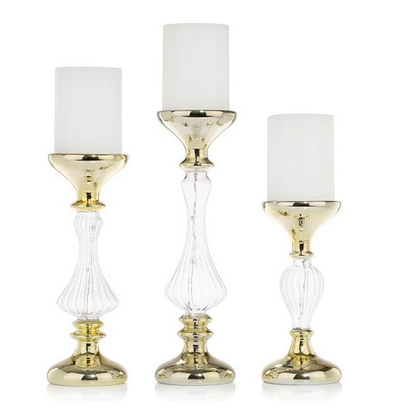Set of 3 candle holder