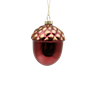  Hanging Glass pine nuts for Christmas Decoration