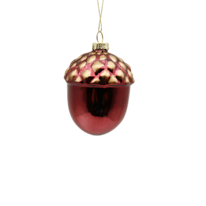  Hanging Glass pine nuts for Christmas Decoration