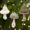  Hanging Glass mushroom for Party Decoration