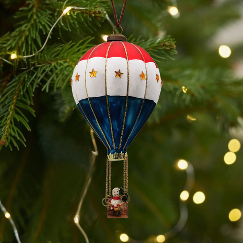 Glass Hot Air Balloon for Party Decoration