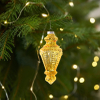 Glass Tree Hanging Christmas Decoration