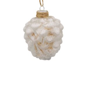  Glass pine nuts for Christmas Decoration