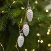  Glass pine nut Ornaments Decoration for Christmas