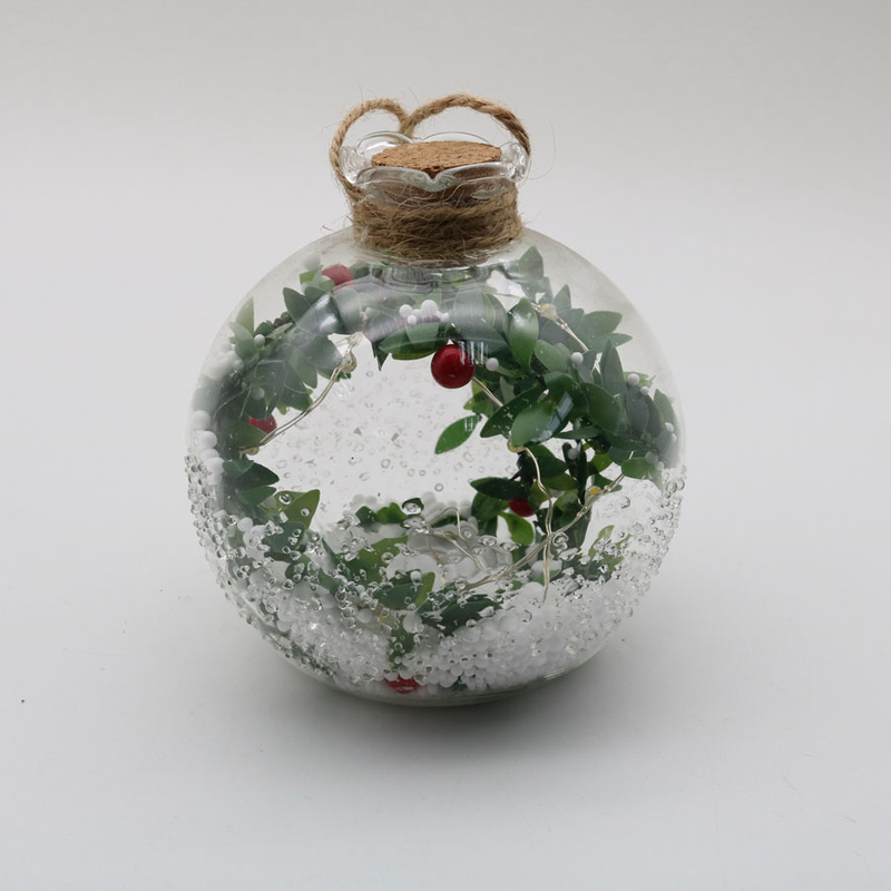  Hanging Glass Ball Ornaments Decoration for Party Glass Hanging Ball