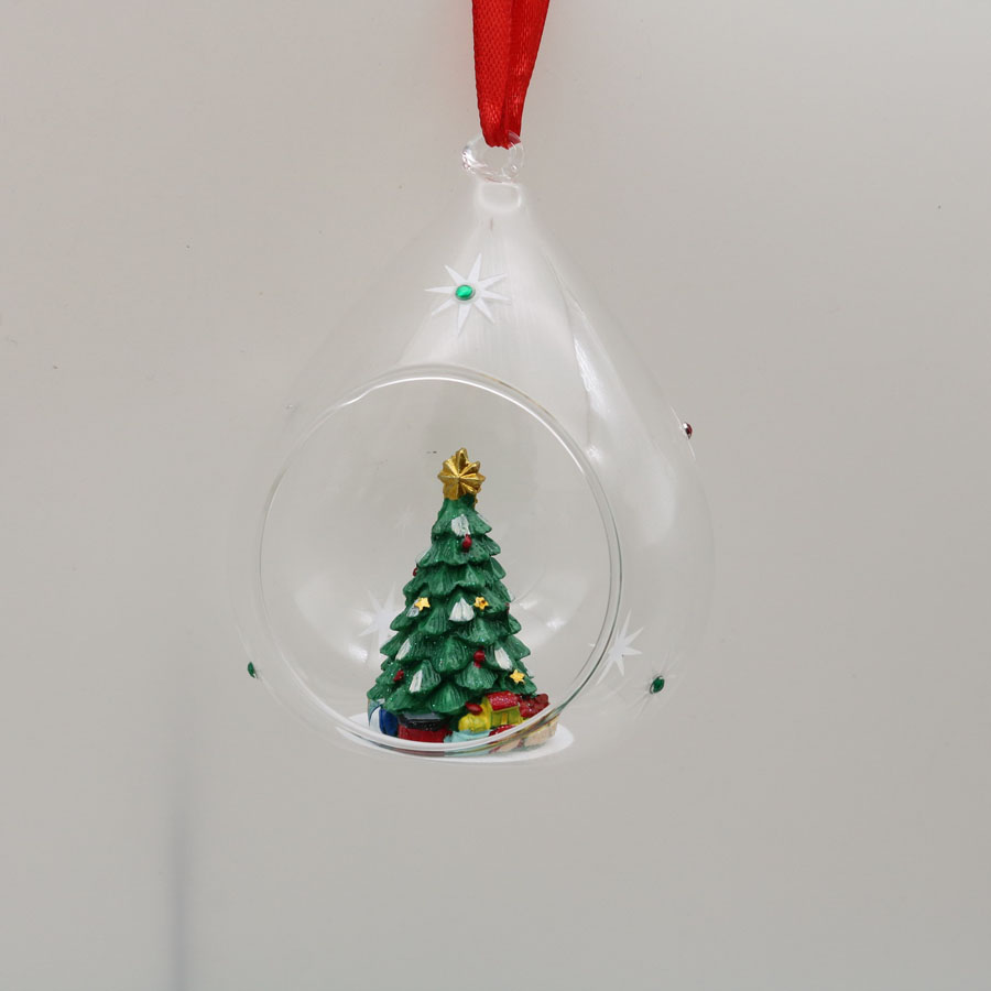  Glass ball Ornaments Decoration for Party Glass Hanging Ball