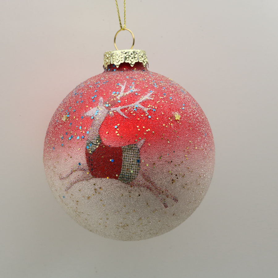  Glass ball Ornaments Decoration for Party Glass Hanging Ball