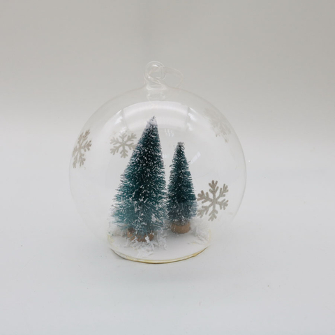  Glass ball Ornaments Decoration for Party Glass Hanging Ball