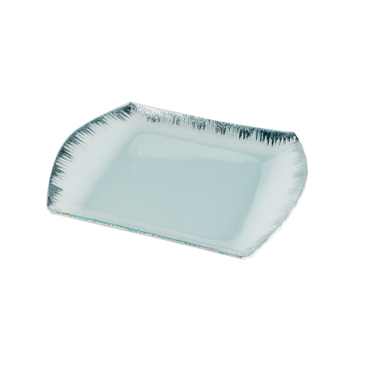 Glass Tablewares Glass Plate Decoration for Party 