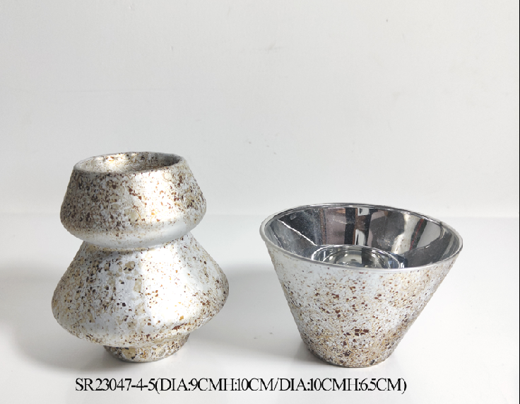 Candlestick Holders, Glass Taper Candle Holders, Candle Holders for Table Centerpiece, Decorative Candlestick Holder for Wedding, Dinning, Party