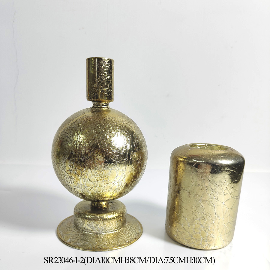 Glass Candle Holder