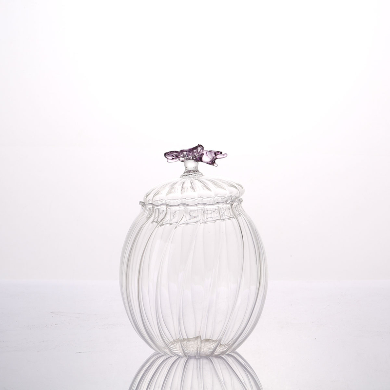Glass Cake And Candy Jar for Decoration