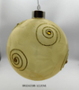 LED Glass Ball Christmas Tree Hanging Ornaments Printed Baubles Decorations