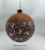 Factory Wholesale Personalised Hanging Bauble Christmas Decorative Lighted Balls Glass Xmas Ball